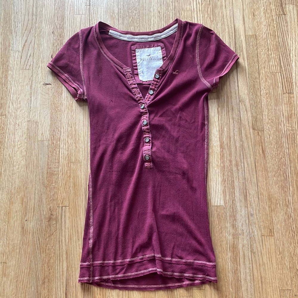 Hollister button up shirt